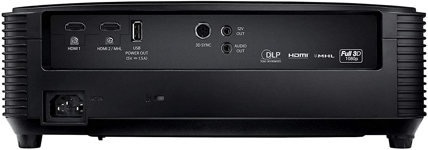 optoma hd143x connectique