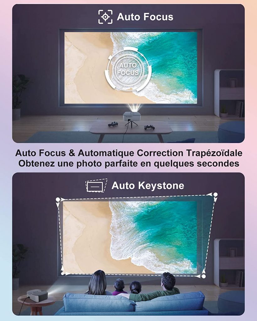 keystone automatique - autofocus automatique
